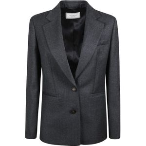 Peserico, Dames, Jassen, Grijs, Maat: XS