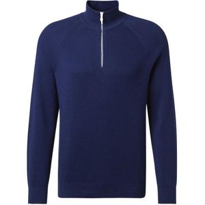 Brunello Cucinelli, Heren, Truien, Blauw, Maat: 2XL