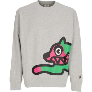 Icecream, Heren, Sweatshirts & Hoodies, Grijs, Maat: M Katoen,
