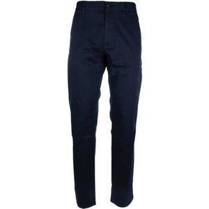Hugo, Heren, Broeken, Blauw, Maat: W38 Denim,