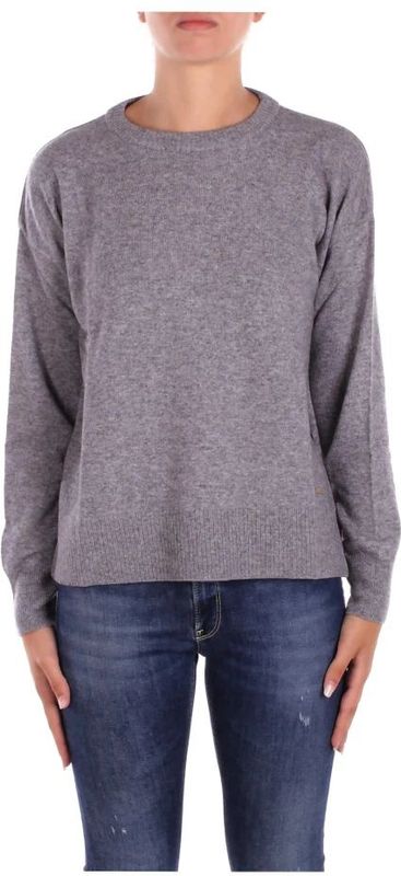 Woolrich - CFWWKN2025FRUF5067 - Trui - Beige Melange - Wol en Kasjmiermix