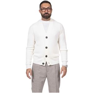 Amaránto, Heren, Truien, Beige, Maat: L Wol,