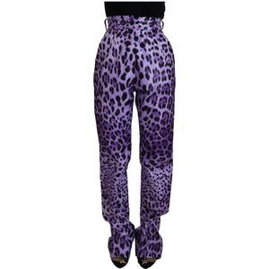 Dolce & Gabbana, Dames, Broeken, Veelkleurig, Maat: XS