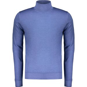 Moorer, Heren, Truien, Blauw, Maat: M Wol,