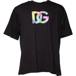 Dolce & Gabbana - Logo T-shirt - Zwart - Oversized Tee