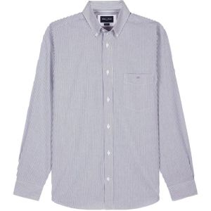 Eden Park, Heren, Overhemden, Blauw, Maat: S Katoen,