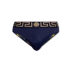 Versace Logo zwembroek , Blue , Heren , Maat: L