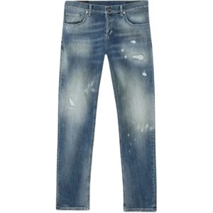 Dondup, Heren, Jeans, Blauw, Maat: W30