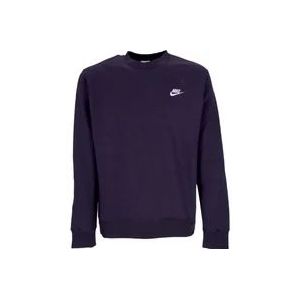 Nike Cave Purple/White Crew Sweatshirt , Purple , Heren , Maat: XL