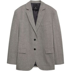 Anine Bing, Dames, Jassen, Grijs, Maat: S