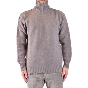 Isabel Benenato, Heren, Truien, Grijs, Maat: M Wol,