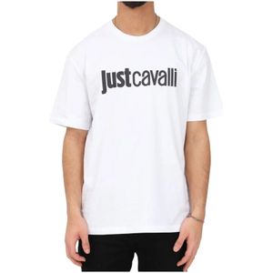 Just Cavalli, Heren, Tops, Wit, Maat: M