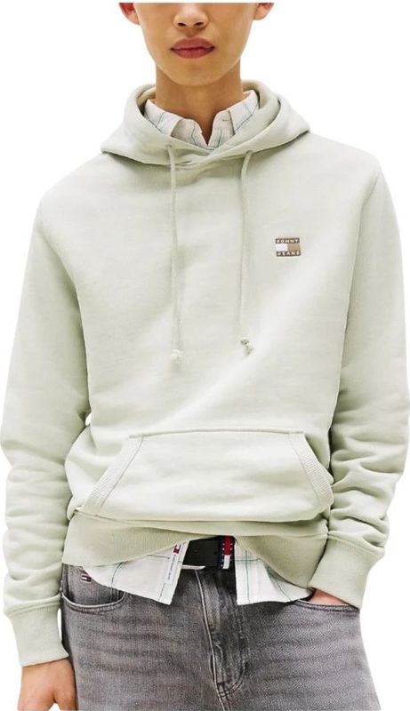 Hoodie - Misty Sage - Met Capuchon - Kangoeroezak - Logoborduursel