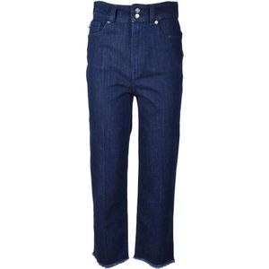 Love Moschino, Dames, Jeans, Blauw, Maat: W31 Katoen,