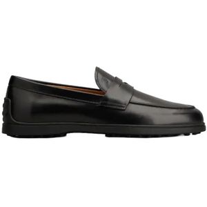 Tod's, Heren, Schoenen, Zwart, Maat: 41 1/2 EU Leer,