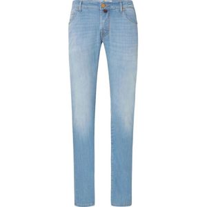 Jacob Cohën, Heren, Jeans, Blauw, Maat: W32