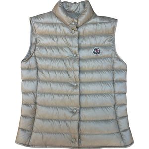 Moncler, Dames, Jassen, Beige, Maat: M Nylon,