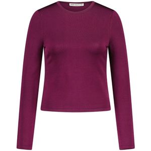 Drykorn, Dames, Truien, Paars, Maat: XL