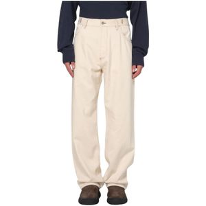 YMC You Must Create, Heren, Jeans, Beige, Maat: W30 Katoen,