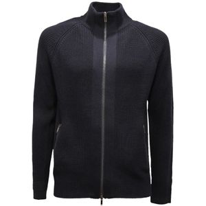 Daniele Fiesoli, Heren, Truien, Blauw, Maat: S Wol,