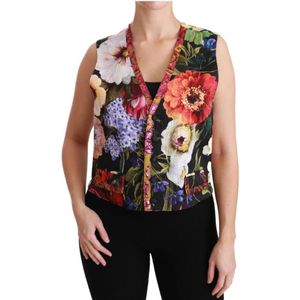 Dolce & Gabbana - Mouwloos Vest - Veelkleurig - Brokaat
