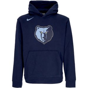 Nike, Heren, Sweatshirts & Hoodies, Blauw, Maat: S Katoen,