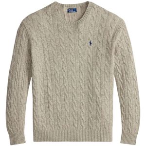 Polo Ralph Lauren, Dames, Truien, Grijs, Maat: S Wol,