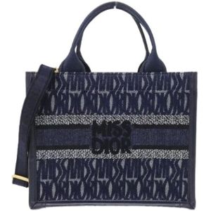 Dior Vintage, Dames, Pre-owned, Blauw, Maat: ONE Size Denim,