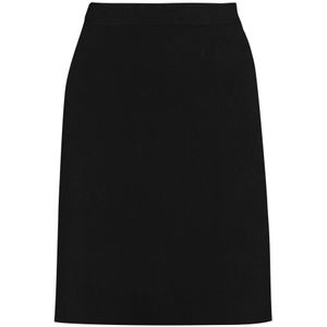 Bottega Veneta, Dames, Rokken, Zwart, Maat: XS Wol,