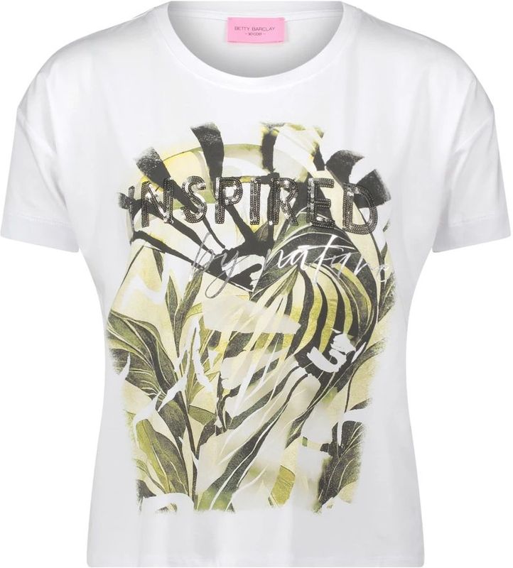 Betty Barclay - Pailletten Tops - Wit - Dames