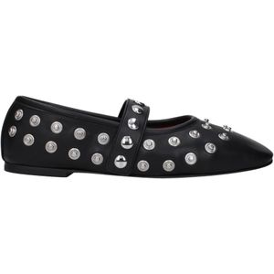 Stella McCartney, Dames, Schoenen, Zwart, Maat: 36 1/2 EU Leer,