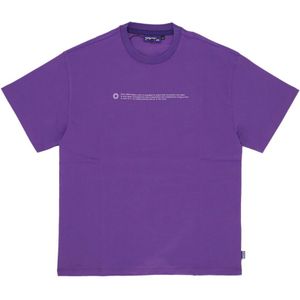 Octopus, Heren, Tops, Paars, Maat: S Katoen,