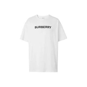 Burberry T-Hemden , White , Heren , Maat: M