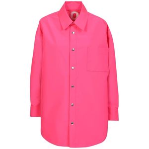 Khrisjoy, Dames, Blouses & Shirts, Roze, Maat: XS