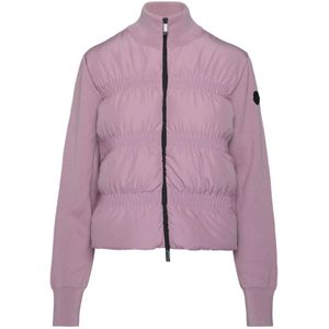 Moncler, Dames, Truien, Roze, Maat: M