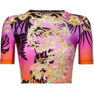 Philipp Plein, Dames, Tops, Veelkleurig, Maat: S Jersey,