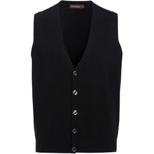 Oscar Jacobson, Heren, Truien, Zwart, Maat: S Wol,