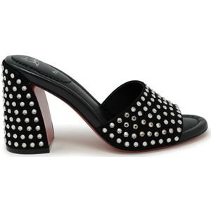 Christian Louboutin, Dames, Schoenen, Zwart, Maat: 36 EU Leer,