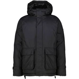 Marc O'Polo, Heren, Jassen, Zwart, Maat: L