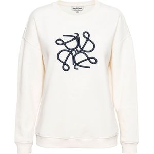 &Co Woman, Dames, Sweatshirts & Hoodies, Beige, Maat: 2XL Katoen,