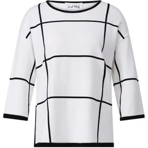 Joseph Ribkoff, Dames, Truien, Wit, Maat: L