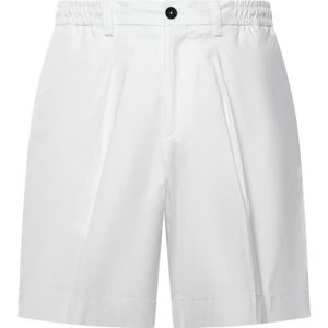 BE Able, Heren, Korte broeken, Wit, Maat: W30 Katoen,