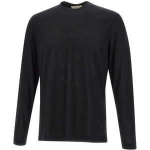 Filippo De Laurentiis, Heren, Truien, Zwart, Maat: M Wol,