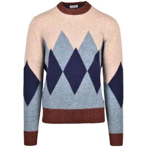 Ballantyne, Heren, Truien, Veelkleurig, Maat: 3XL Wol,