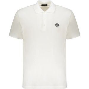 Versace, Heren, Tops, Wit, Maat: 2XL Katoen,