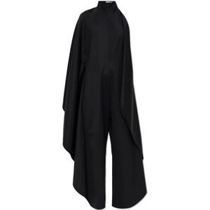 Alaïa, Dames, Jumpsuits & Playsuits, Zwart, Maat: S Wol,