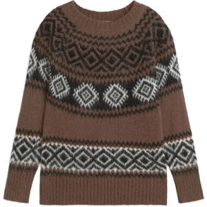 Ermanno Scervino, Dames, Truien, Bruin, Maat: XS