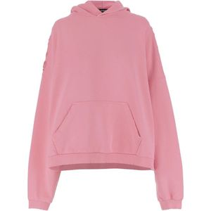 We11Done, Heren, Sweatshirts & Hoodies, Roze, Maat: XS