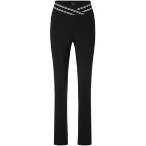 Marc Cain, Dames, Broeken, Zwart, Maat: M