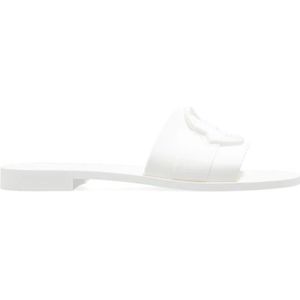 Moncler, Dames, Schoenen, Wit, Maat: 35 EU